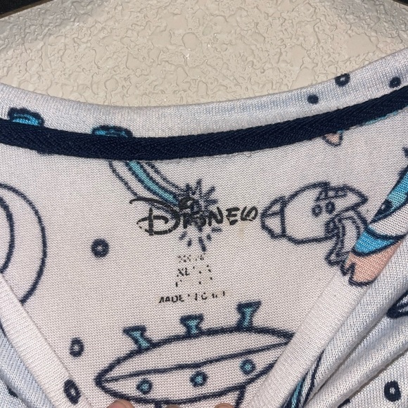 Disney Stitch Flannel Shirt All Over Graphic Size XL Soft Material - Picture 6 of 8